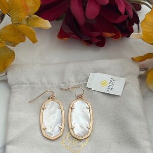 Kendra Scott Rose Gold Ivory Mother of Pearl